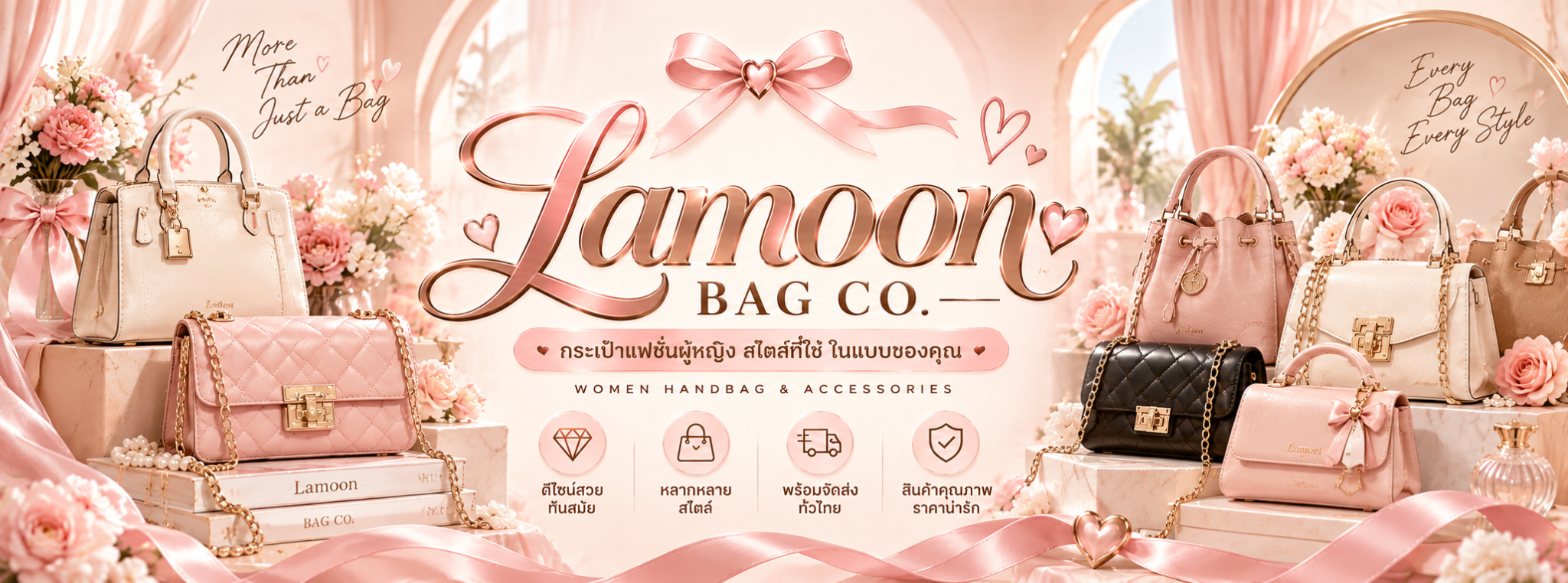 Lamoon Bag Co. — กระเป๋าแฟชั่นผู้หญิง สไตล์ที่ใช่ในแบบของคุณ